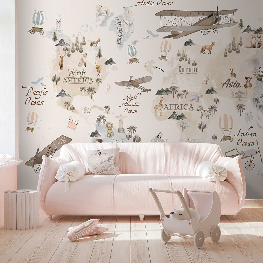Mapa del mundo animal — interior 5
