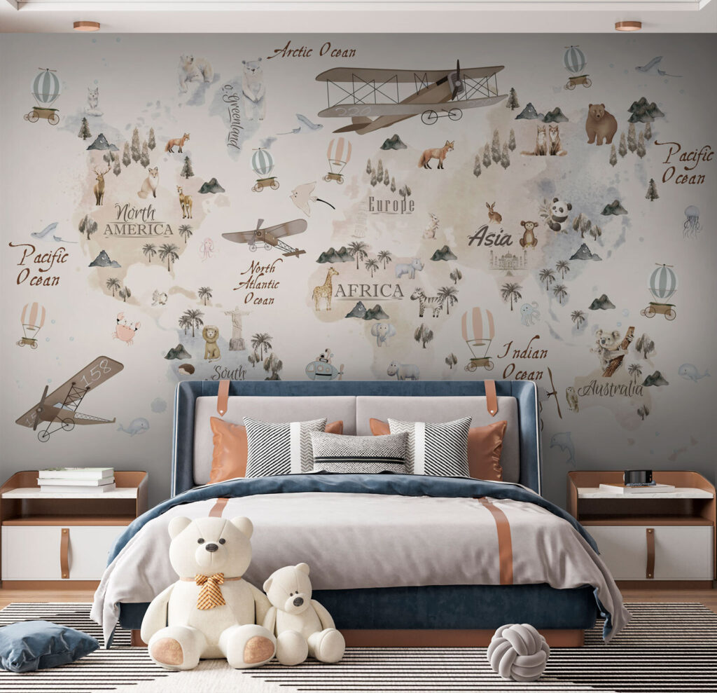 Mapa del mundo animal — interior 2