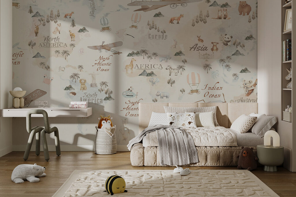 Mapa del mundo animal — interior 6