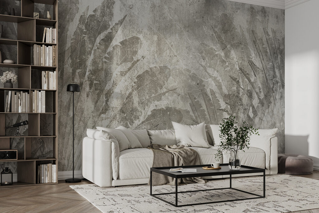 Sombras de hojas grises — interior 7