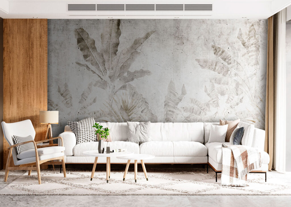 Selva tropical sobre blanco — interior 3