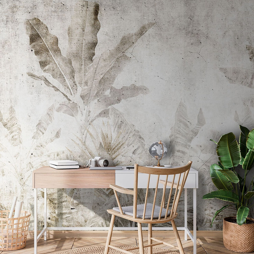 Selva tropical sobre blanco — interior 5