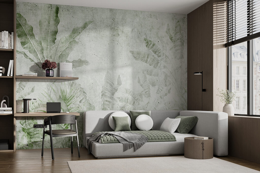 Selva tropical sobre blanco — interior 2