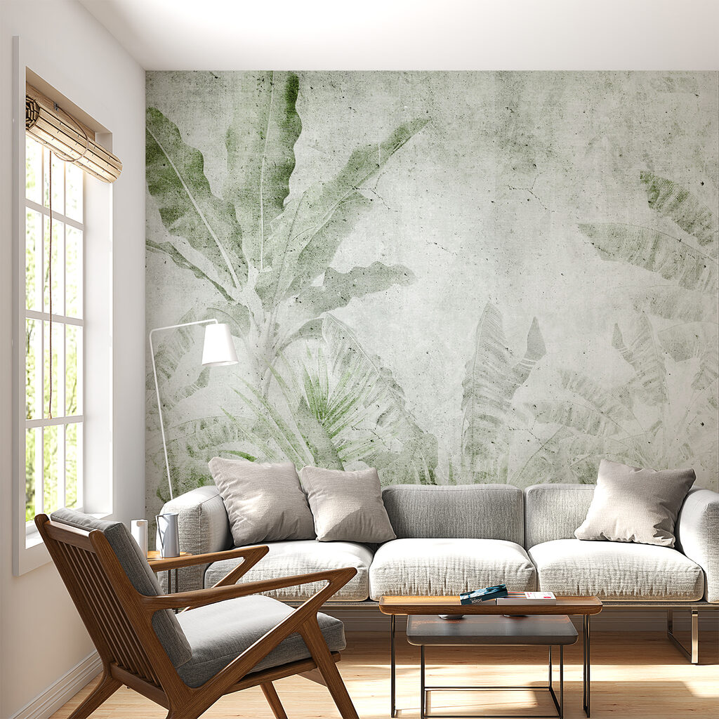 Selva tropical sobre blanco — interior 3