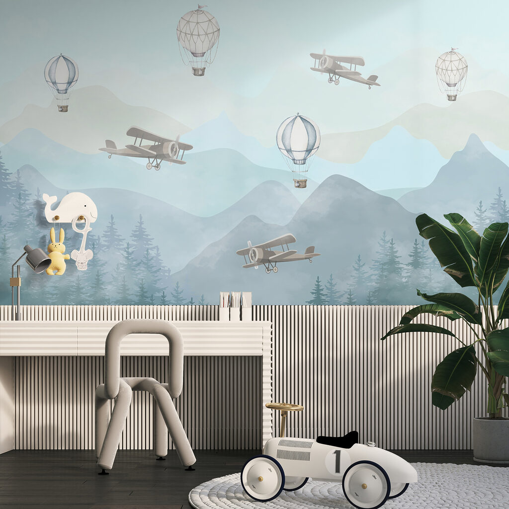 Aviones sobre montañas pálidas — interior 4