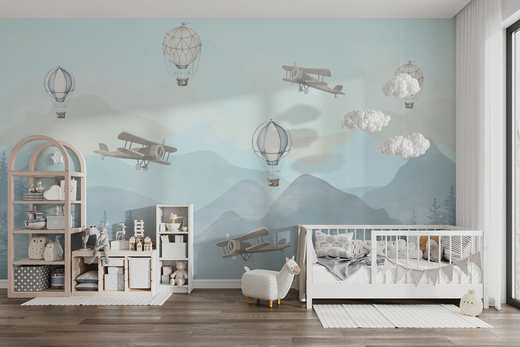 Aviones sobre montañas pálidas — interior 5