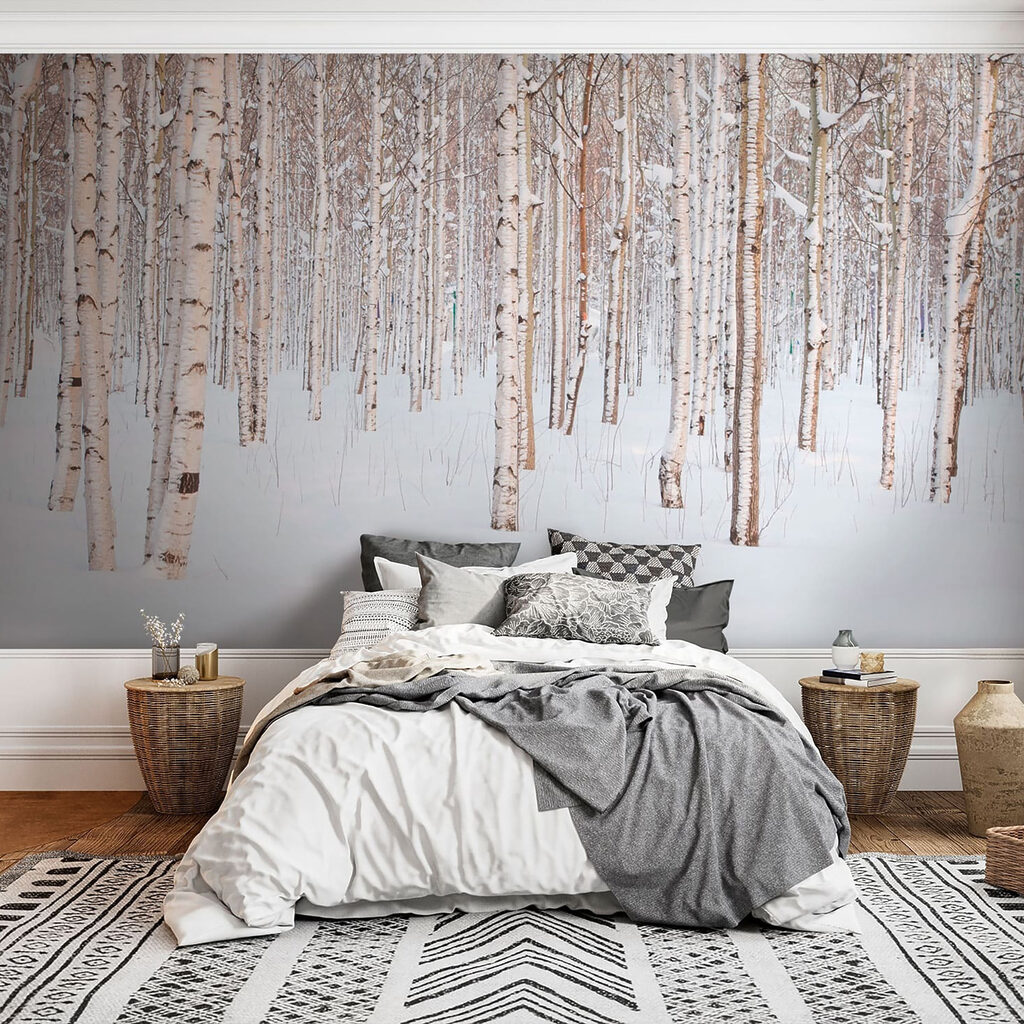 Abedules en la nieve — interior 4