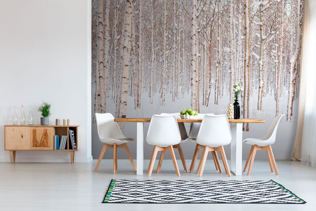 Abedules en la nieve — interior 5