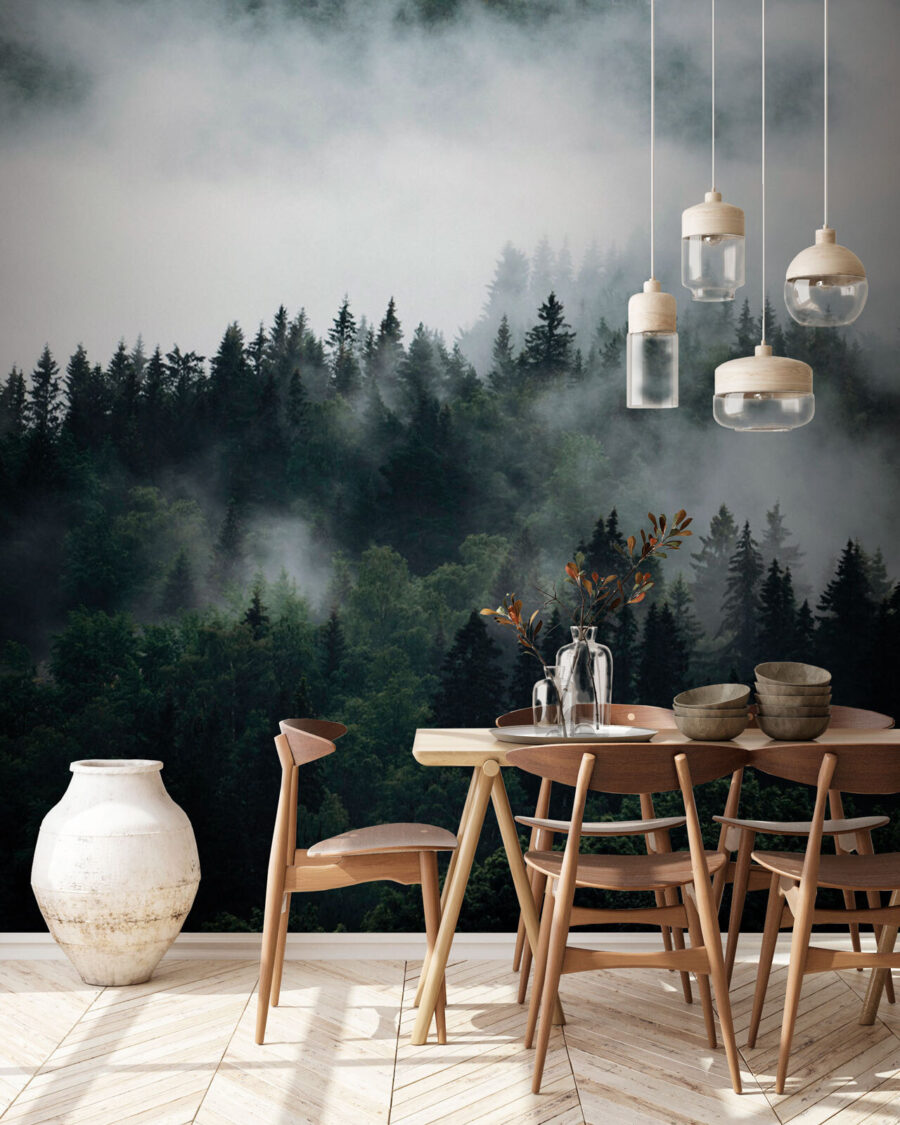 Niebla sobre copas oscuras — interior 3
