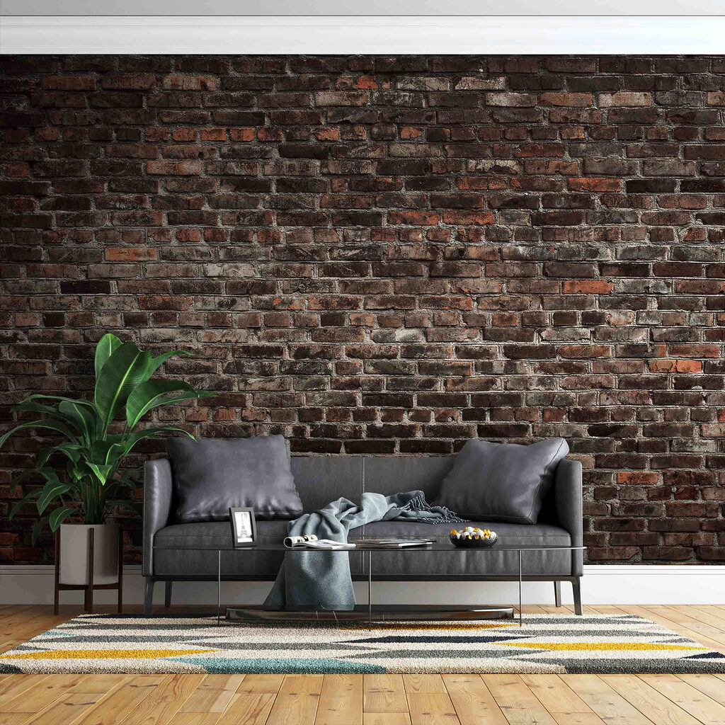 Ladrillo desgastado con óxido — interior 5