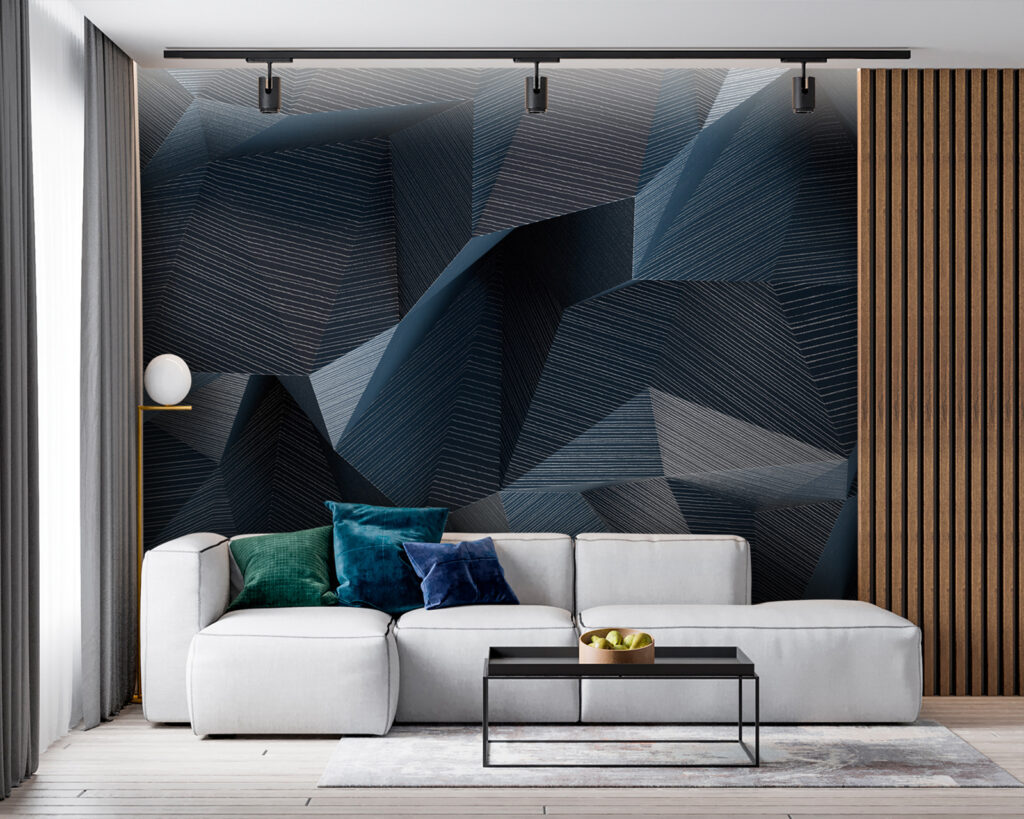 Facetas oscuras con estrías — interior 1