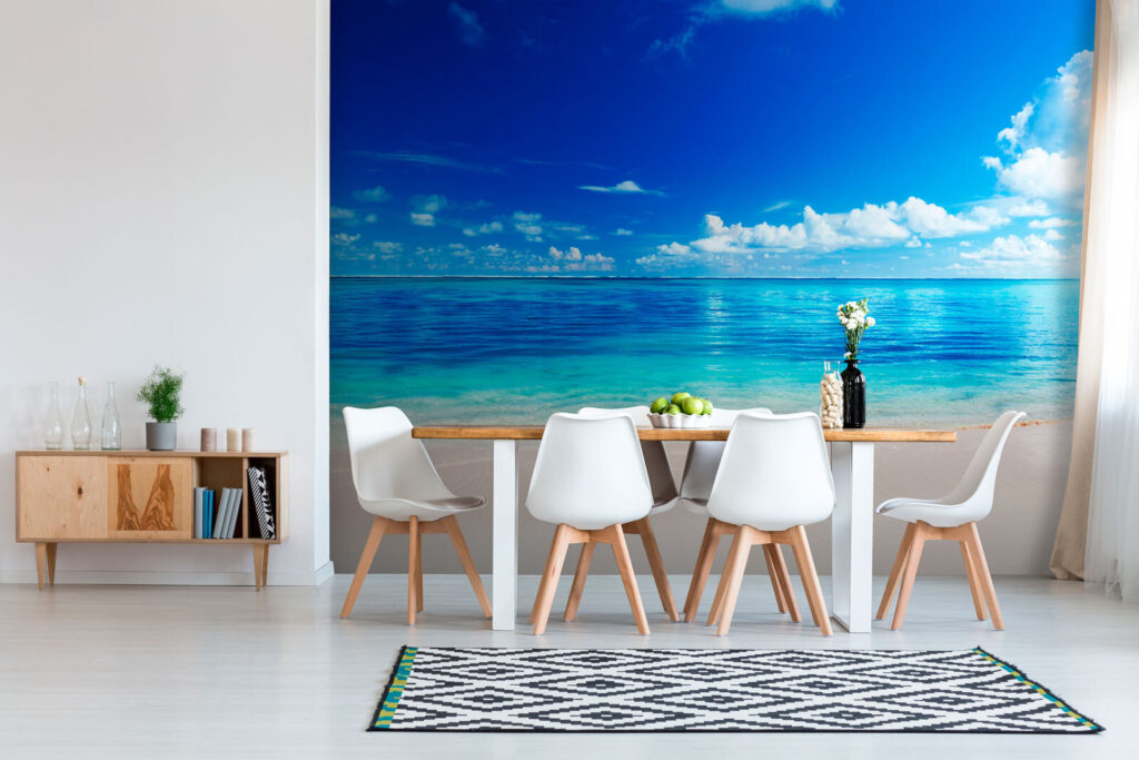 Playa en azul vivo — interior 3
