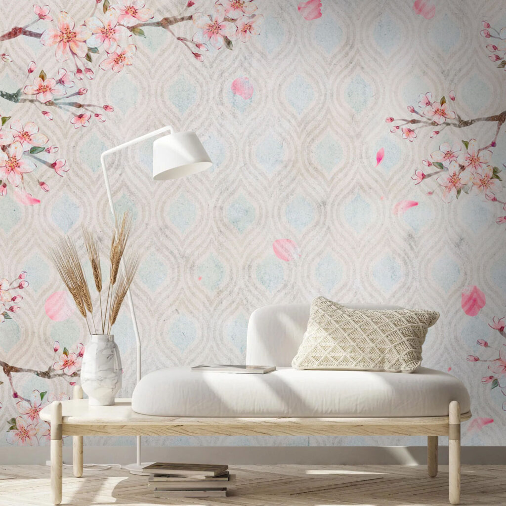 Ramas en flor ornamentales — interior 3