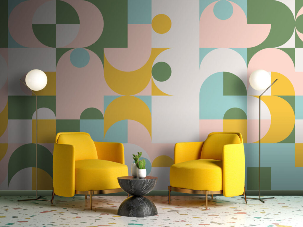 Formas pastel con ritmo — interior 1