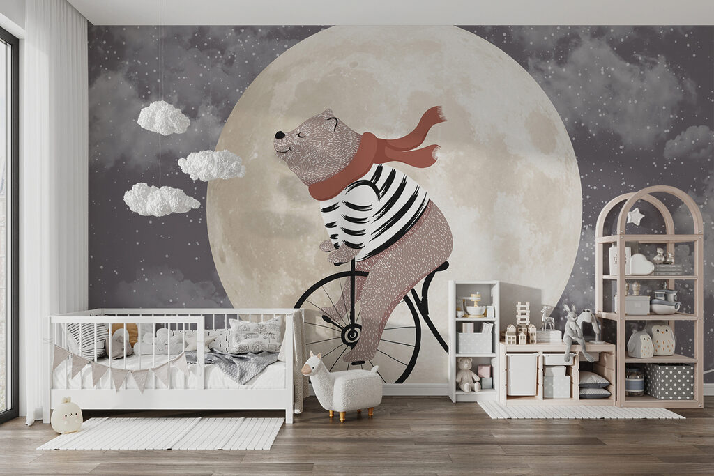 Oso en bici nocturna — interior 4