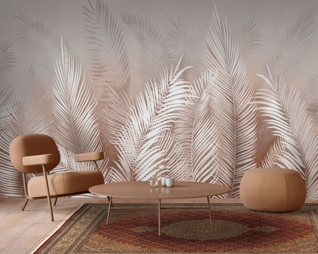 Hojas de palma ascendentes — interior 2