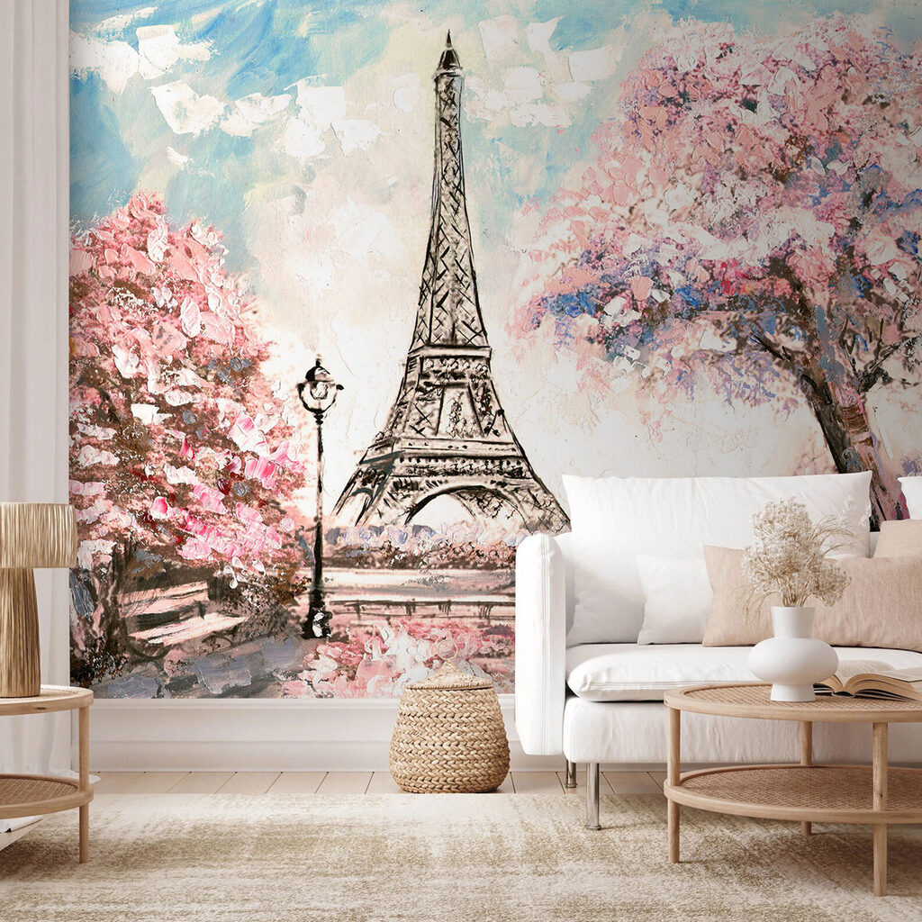 Torre Eiffel entre flores — interior 4