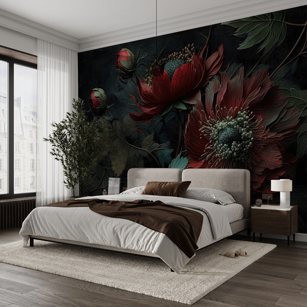 Floración roja en silencio — interior 4