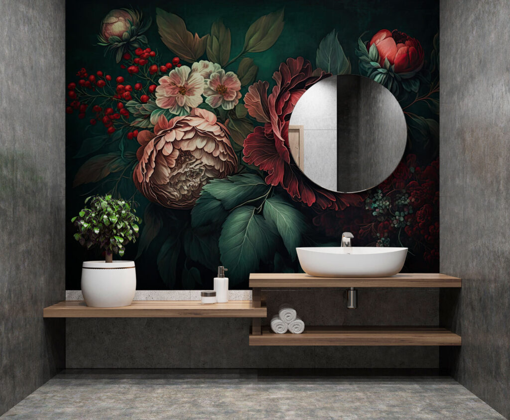 Ramo oscuro con bayas — interior 1