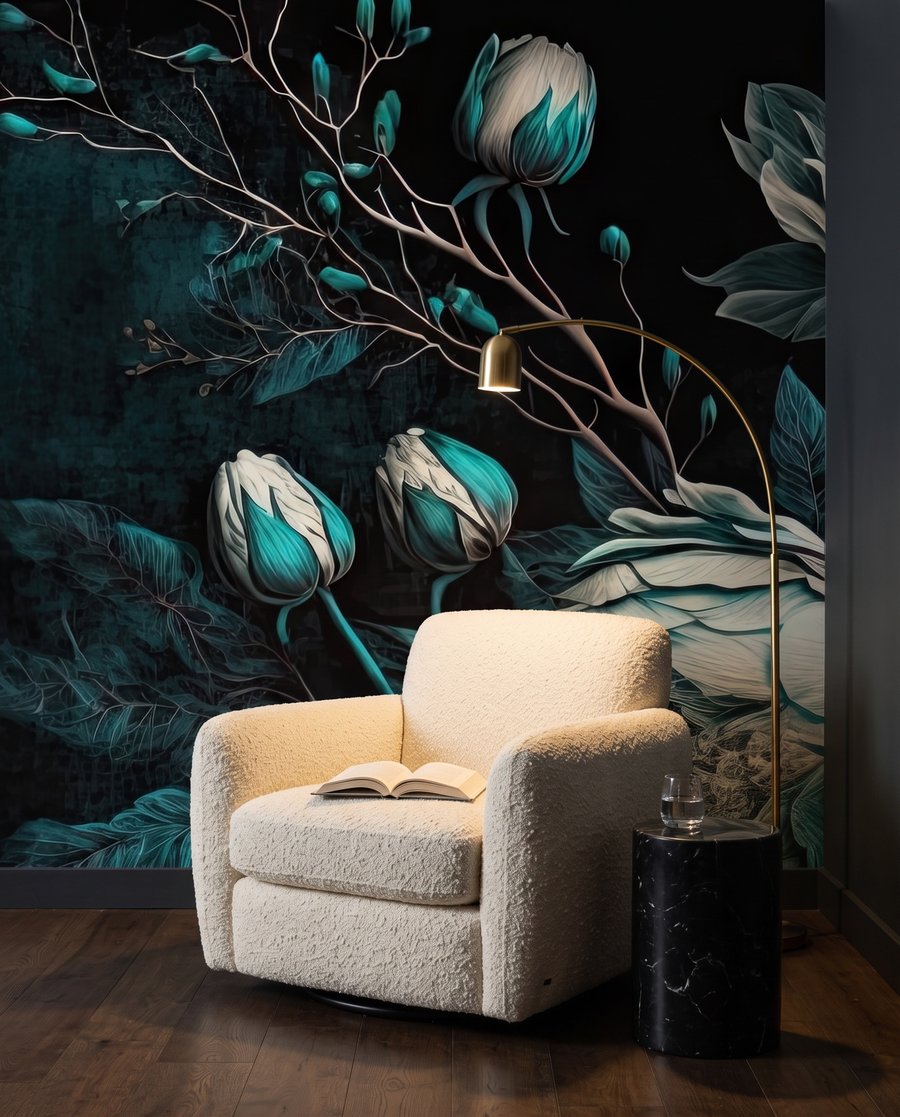 Ramo en verde agua — interior 4