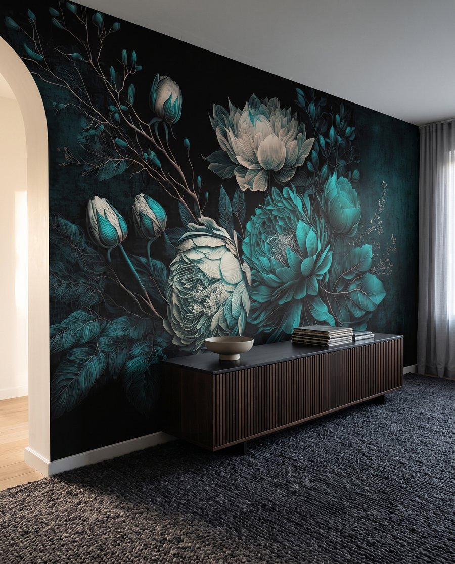 Ramo en verde agua — interior 5