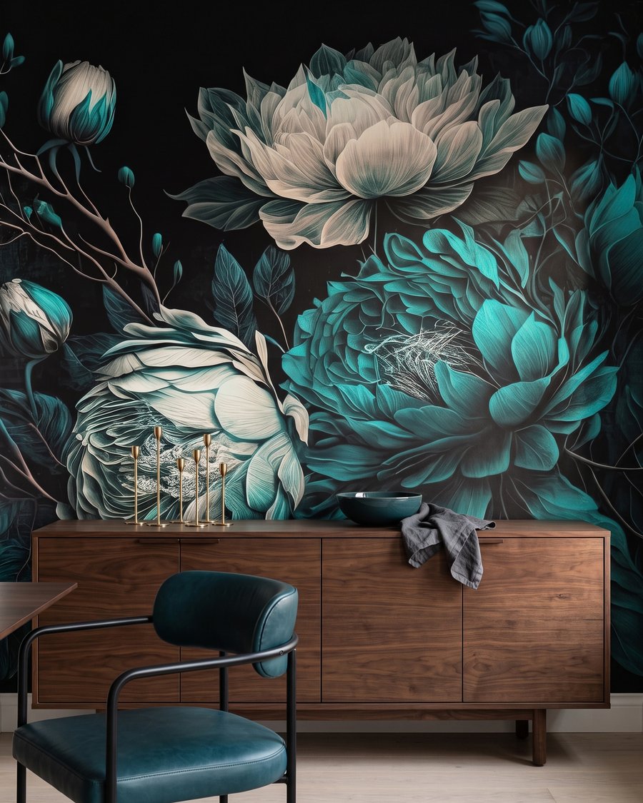 Ramo en verde agua — interior 6