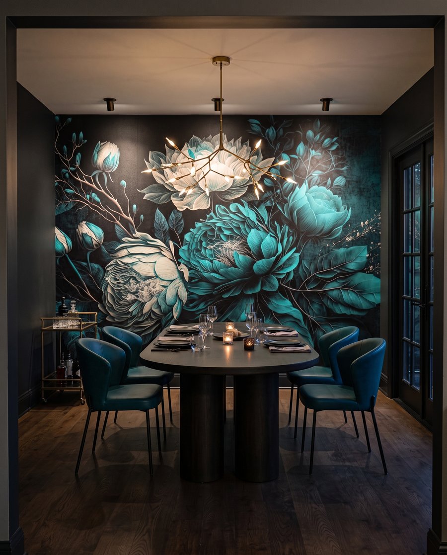 Ramo en verde agua — interior 7