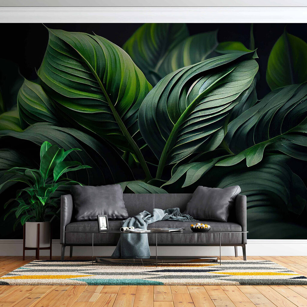Hojas largas y verdes — interior 5