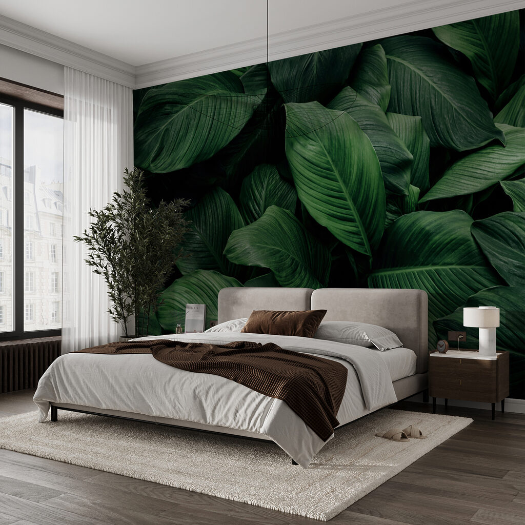 Follaje denso con nervios — interior 3