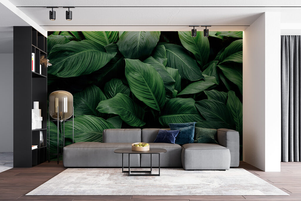 Follaje denso con nervios — interior 4