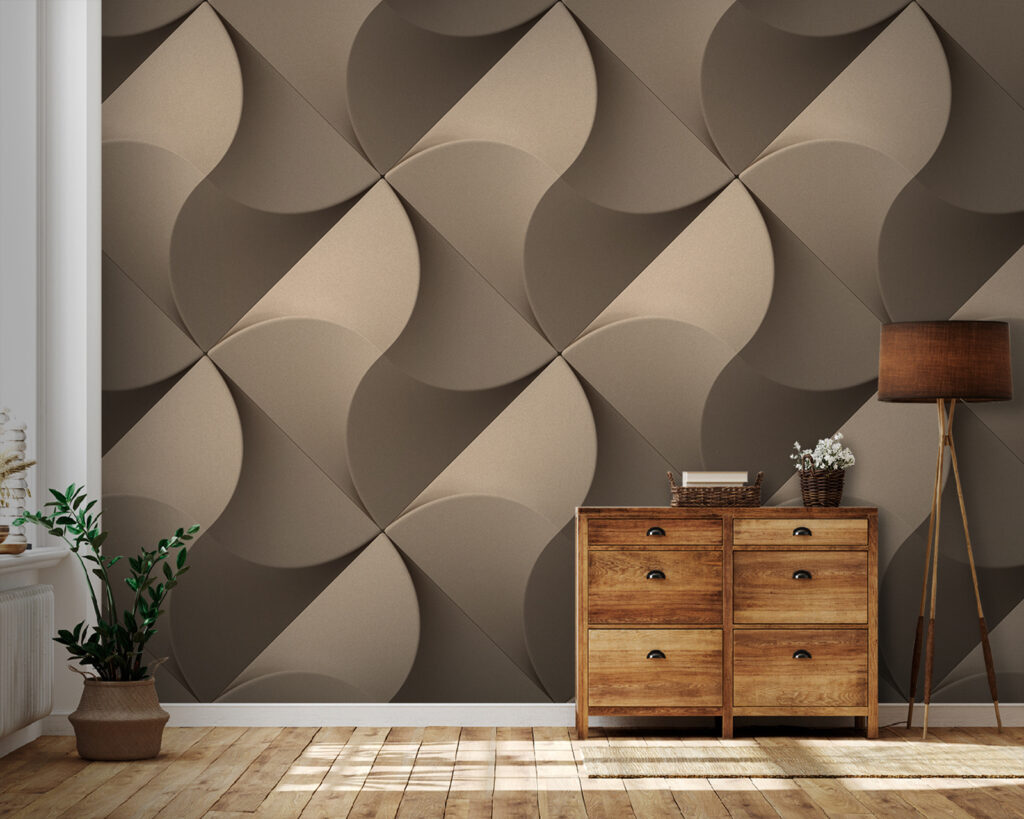 Formas plegadas en topo — interior 1