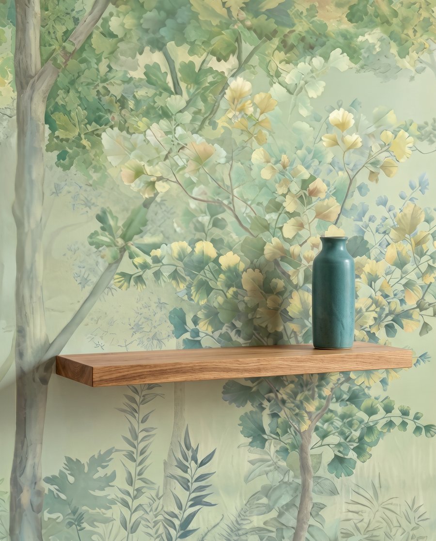 Bajo árboles altos — detalle