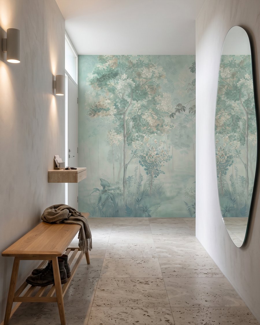 Bajo árboles altos — interior 6