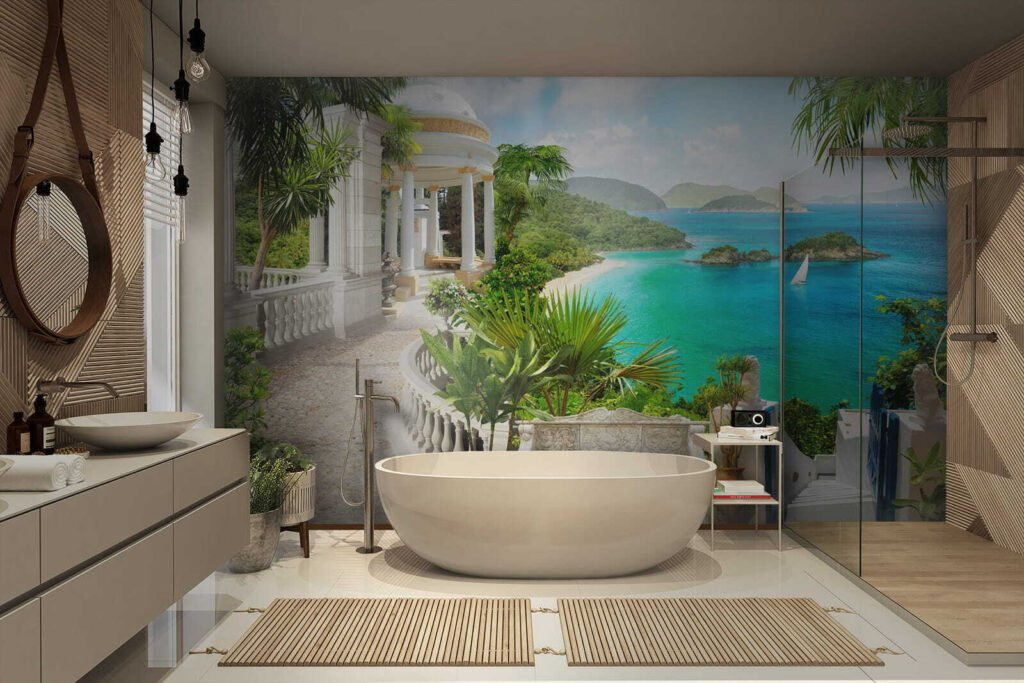 Terraza junto al mar — interior 1