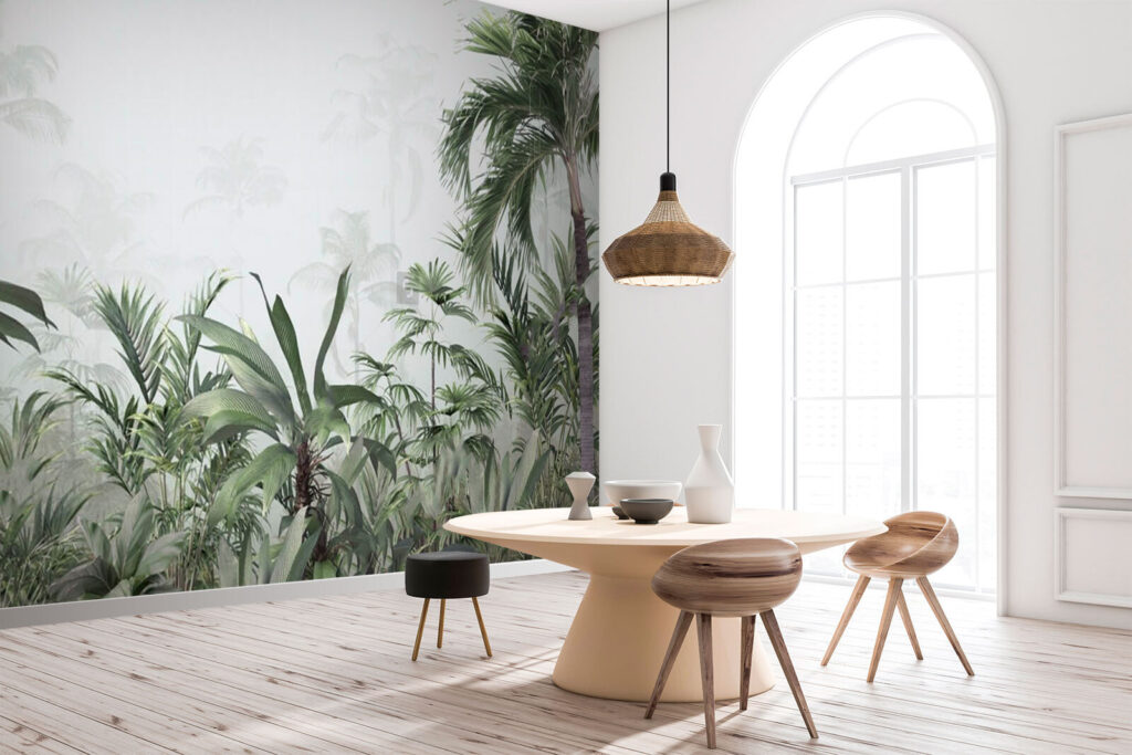 Palmeras pálidas en capas — interior 2