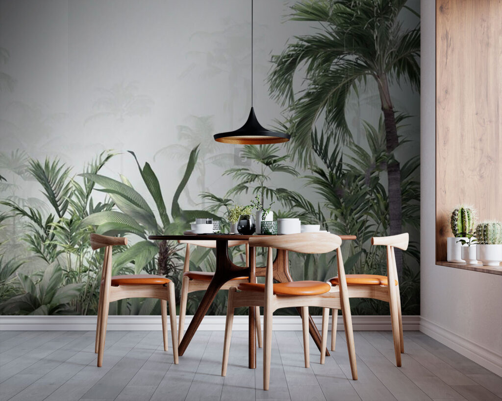 Palmeras pálidas en capas — interior 3