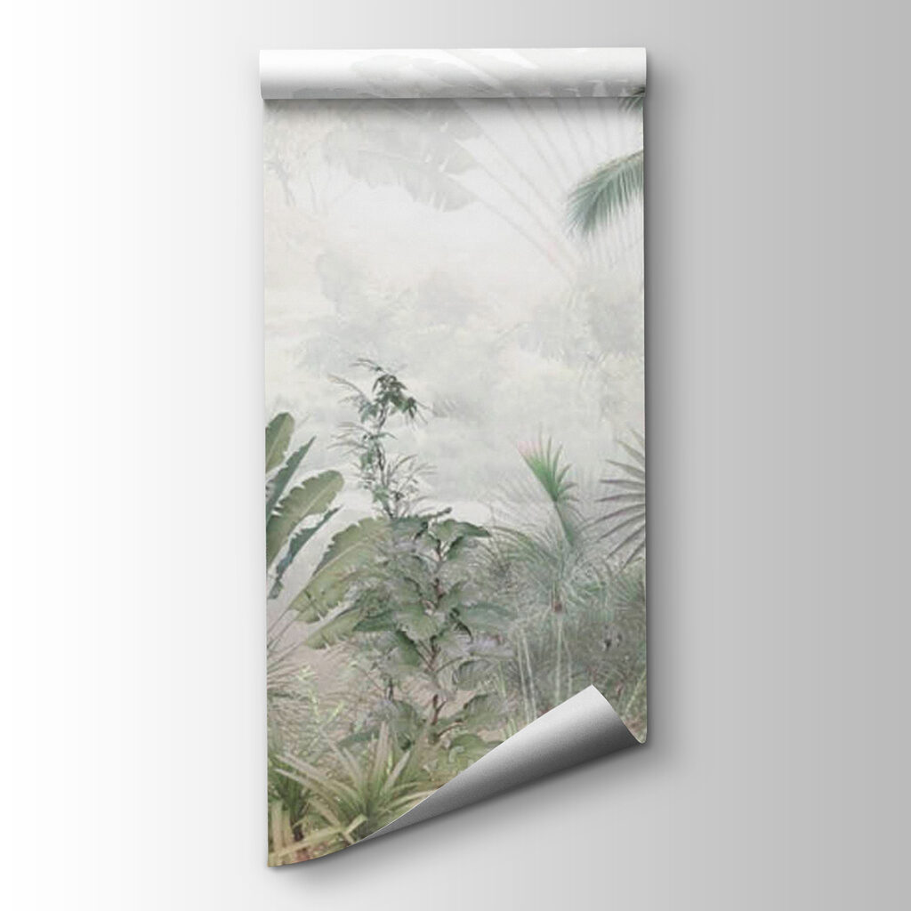 Palmeras en niebla clara — vista del producto