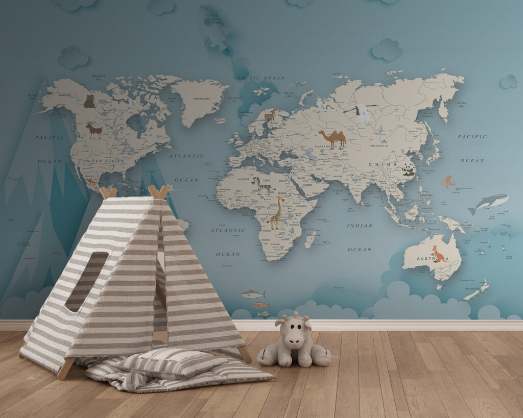 Ballenas y nubes azules — interior 4