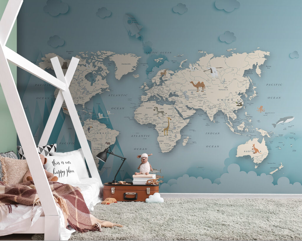 Ballenas y nubes azules — interior 8