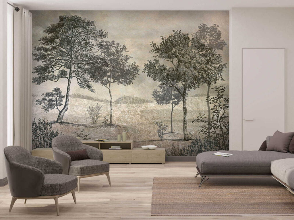 Paisaje de finos trazos — interior 2