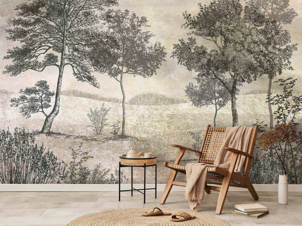 Paisaje de finos trazos — interior 3