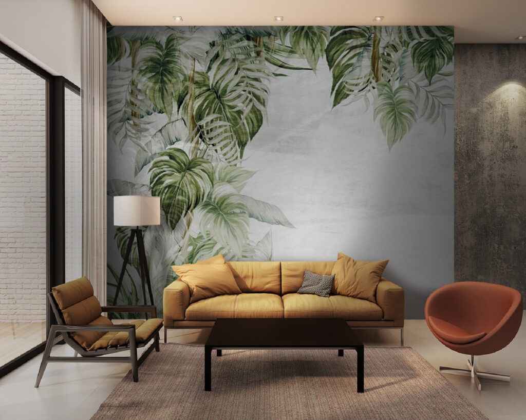 Hojas colgantes de selva — interior 6