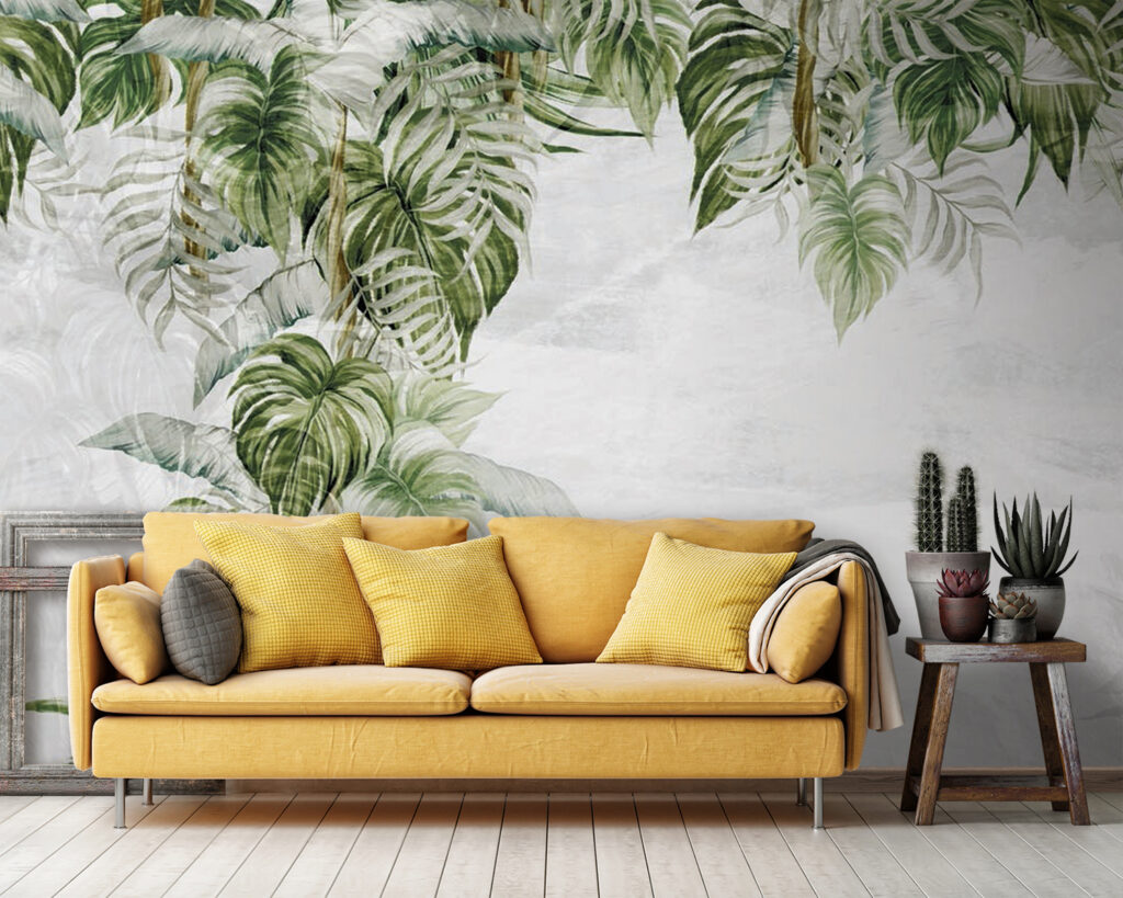 Hojas colgantes de selva — interior 7