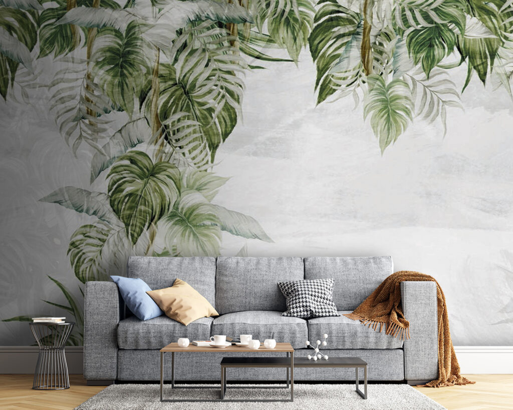 Hojas colgantes de selva — interior 9