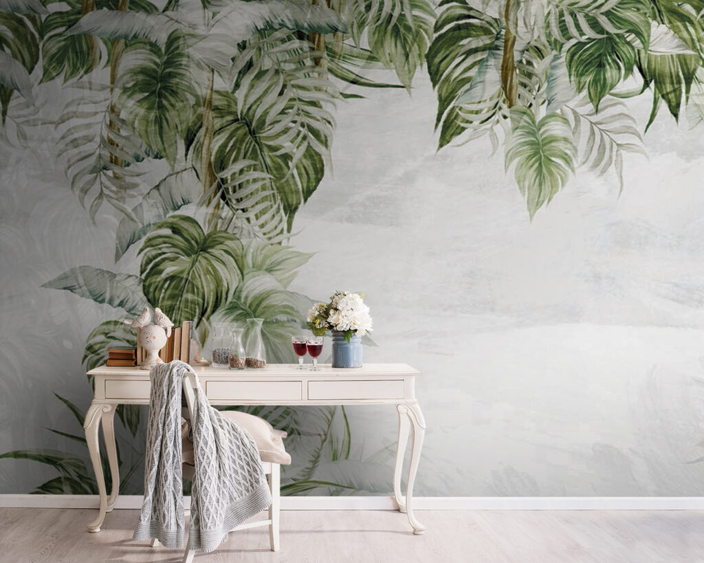Hojas colgantes de selva — interior 8