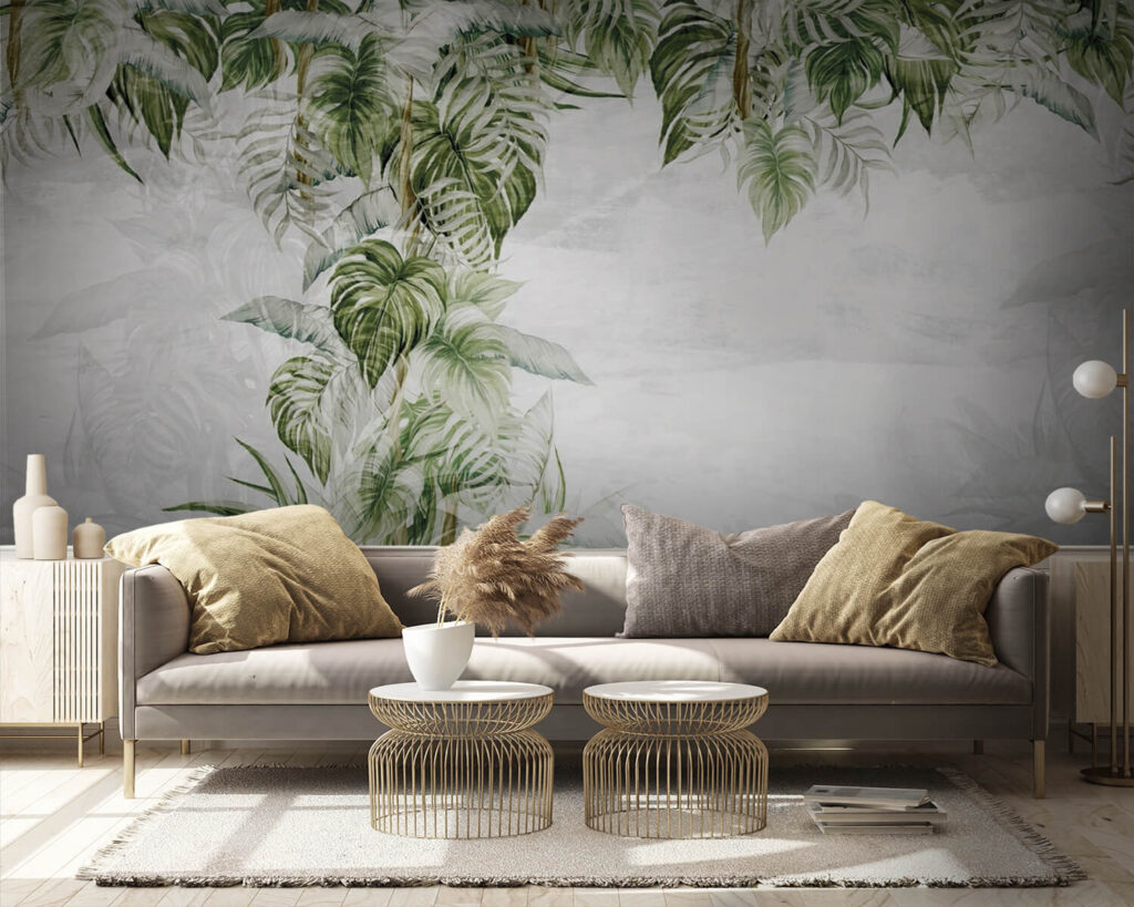 Hojas colgantes de selva — interior 10