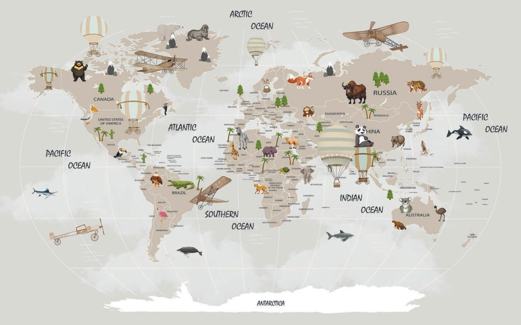 Viaje alrededor del mundo — diseño completo