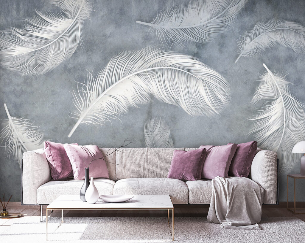 Plumas blancas en niebla — interior 7