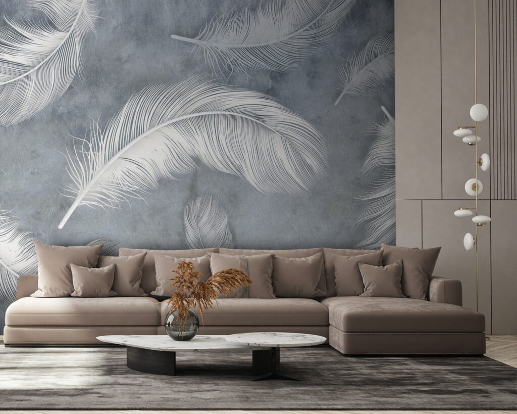 Plumas blancas en niebla — interior 9