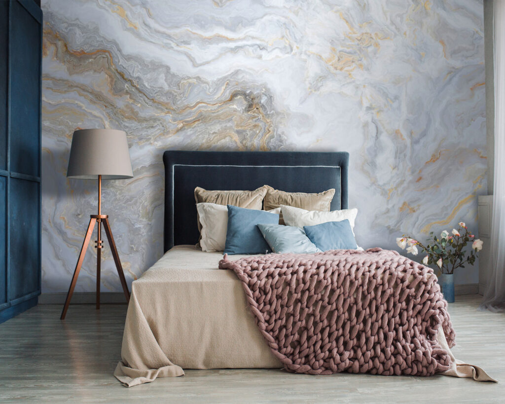 Bandas grises con oro — interior 4